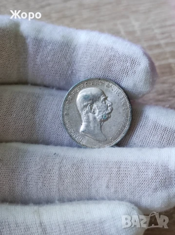1 крона 1908 година Австрия , снимка 2 - Нумизматика и бонистика - 50854424