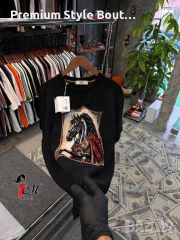 Мъжки памучни тениски emporio armani Burberry Hermes Calvin Klein , снимка 15 - Тениски - 54016051