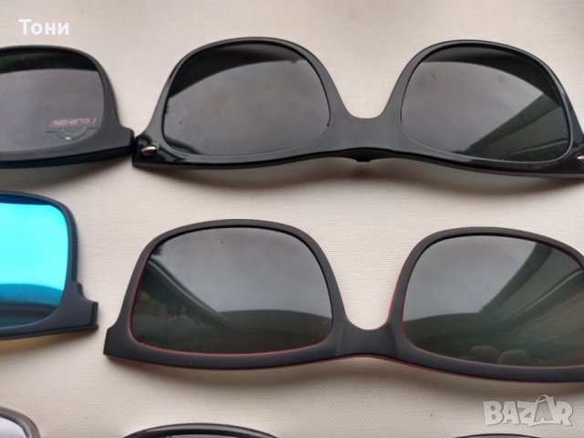 Магнитен клипс / слюда за очила с диоптър / диоптрични рамки, снимка 4 - Слънчеви и диоптрични очила - 31855569