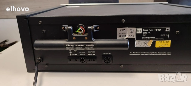 Стерео тунер Dual CT1440#2, снимка 4 - Ресийвъри, усилватели, смесителни пултове - 53334478