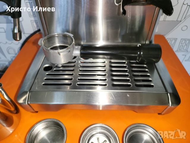 Кафемашина с вградена мелачка Ariete 1313 Metal 15 Bar, снимка 15 - Кафемашини - 51039951