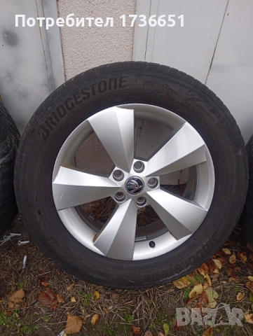 17 цола Оригинални Джанти Шкода 