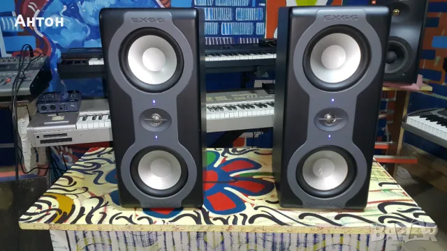 M Audio EX66 2 x 6" инча активни студийни мониторни тонколони, снимка 1 - Тонколони - 48081764