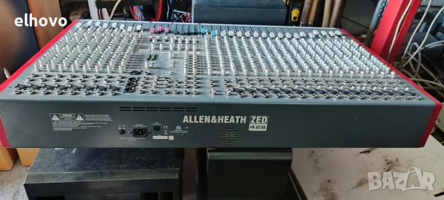 Смесителен пулт Allen & Heath ZED-428, снимка 5 - Ресийвъри, усилватели, смесителни пултове - 53021055