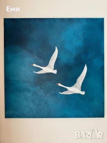 Картина на платно 50х50, снимка 2 - Картини - 50542960