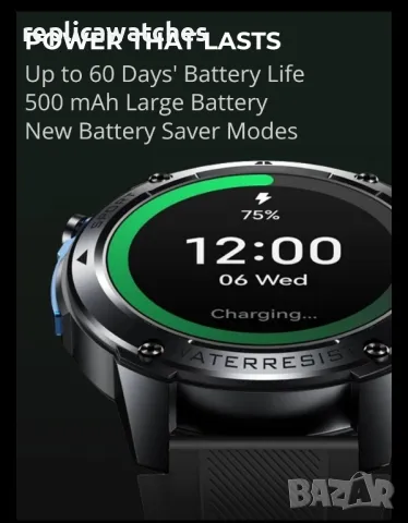 Zeblaze Stratos 2 Ultra, снимка 2 - Смарт часовници - 47822280