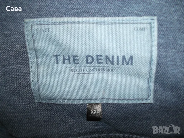 Дънково яке THE DENIM  мъжко,2-3ХЛ, снимка 4 - Якета - 55974630