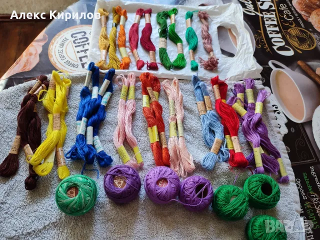 Мулинета конци(за бродиране), снимка 5 - Други - 45143395