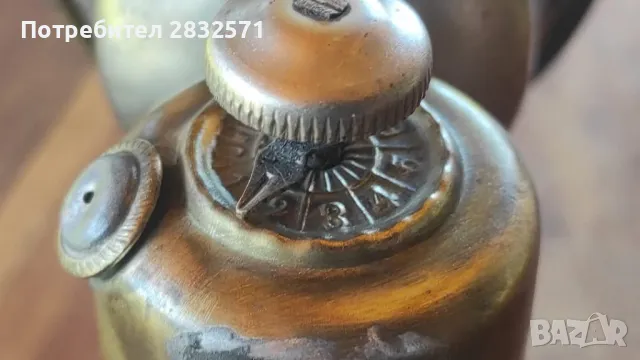 карбиден фар от началото на миналия век, снимка 2 - Антикварни и старинни предмети - 50382338