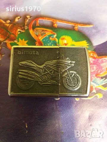 Запалка Zippo американска с мотоциклет, снимка 2 - Други - 29503768