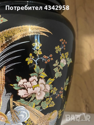 Винтидж. Порцеланова ваза от Италия., снимка 3 - Антикварни и старинни предмети - 52193717