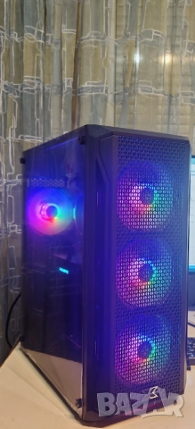 Продавам Гейм РС Ryzen 5 5500/16Gb/512Gb SSD+1TB HDD/GB 1660 Super/Гаранция