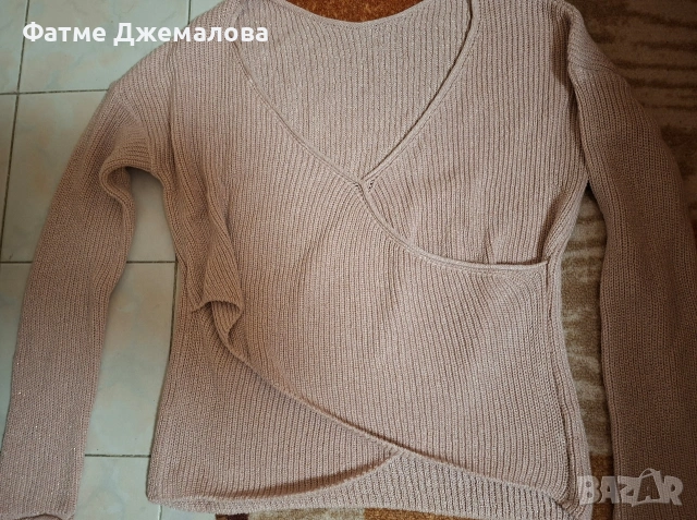 Дамски тънък пуловер, снимка 2 - Блузи с дълъг ръкав и пуловери - 53238529