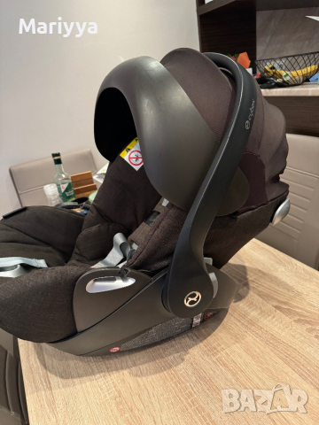 Детско столче за кола Cybex Platinum Cloud Q Plus + адаптери, снимка 7 - Столчета за кола и колело - 44642617