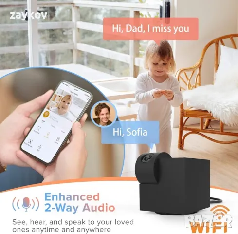 Вътрешна камера за сигурност Laxihub P1 