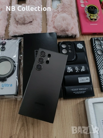 Смартфон Samsung Galaxy S24 Ultra, Dual SIM, 12GB RAM, 256GB, 5G, Titanium Black, снимка 2 - Samsung - 53927047