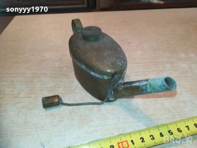 АНТИКА-ретро чаиник/леика-мед/месинг 2402211911, снимка 9 - Колекции - 31942375