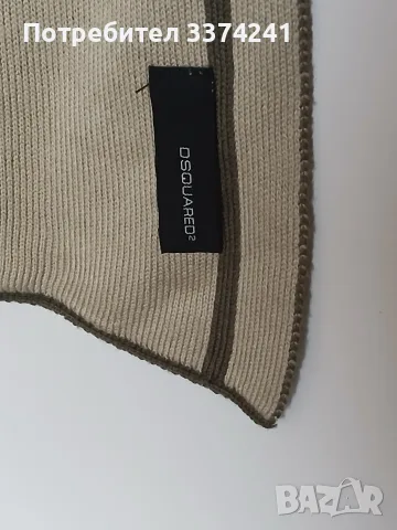 Зимен шал Dsquared2, снимка 4 - Шалове - 56542349