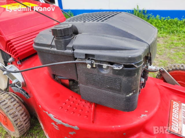 Бензинова самоходна косачка с кош Gutbrod BriggsStratton 150cm 4кс 4t 50см 33кг, снимка 11 - Градинска техника - 54364406