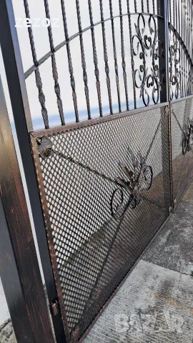 Голяма  двойна портална врата, снимка 6 - Входни врати - 56310873