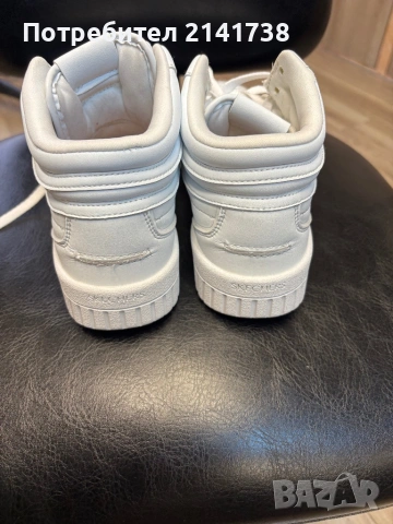 Високи маратонки Skechers от еко кожа-ортопедични, снимка 2 - Маратонки - 54012621