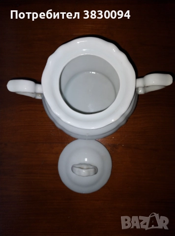 Стар Български Порцелан -Захарницс, снимка 4 - Други ценни предмети - 52892185