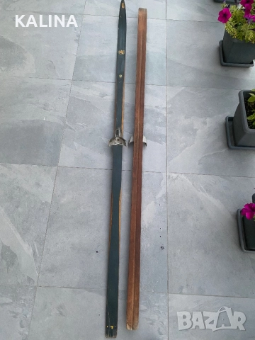 Стари дървени ски, снимка 4 - Колекции - 51514762