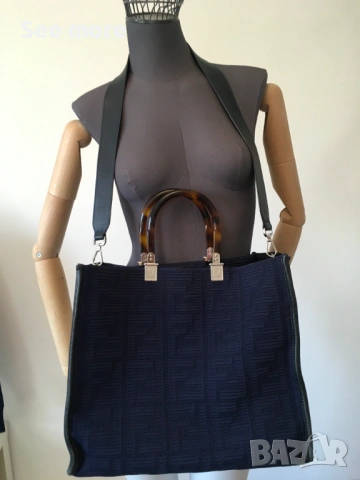 FENDI Sunshine shopper bag, снимка 15 - Чанти - 54003786