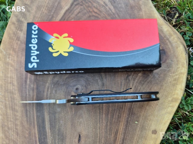 Сгъваем нож Spyderco Jot Singh Khalsa SC40, снимка 8 - Ножове - 50787029