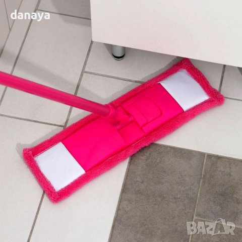 3104 Микрофибърна подочистачка моп с телескопична дръжка, снимка 7 - Мопове, кофи, четки и метли - 38072814