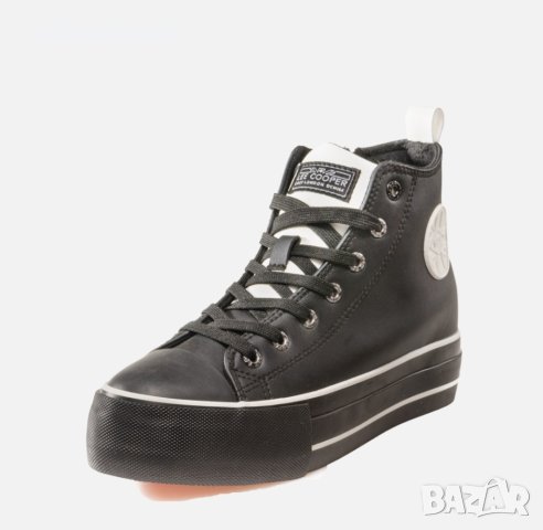 Кецове на платформа Lee Cooper Black G-702-26, снимка 3 - Кецове - 42251447