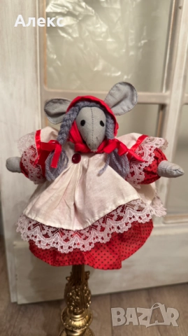 Винтидж Коледно мишле– ръчно изработено. Норвегия., снимка 2 - Декорация за дома - 52515447