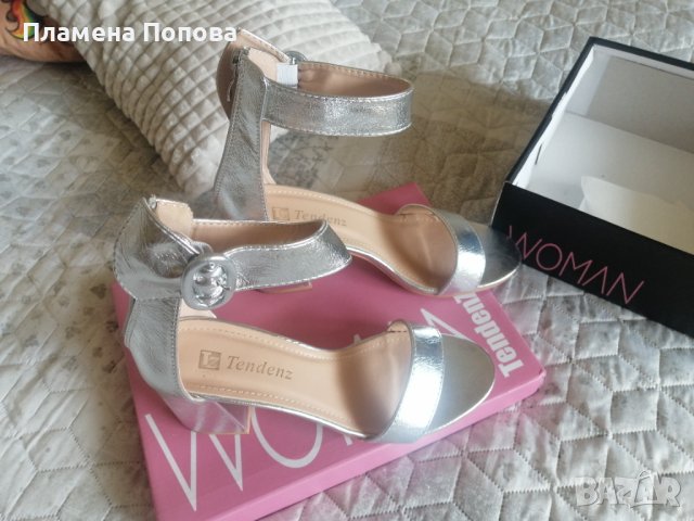 Нови! Дамски обувки с  ток , снимка 6 - Дамски елегантни обувки - 40596305