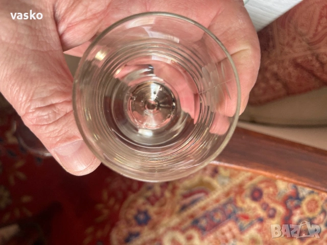Стари чаши за вино-6 броя, снимка 4 - Чаши - 53095610