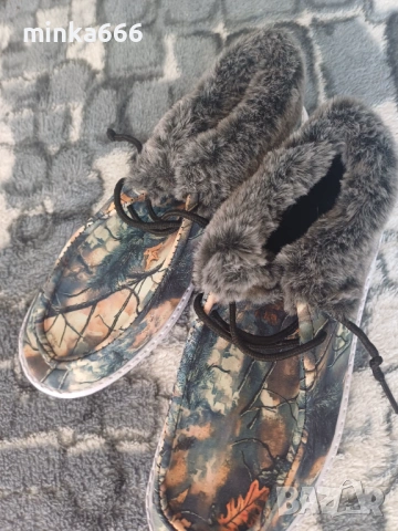 Дамски боти с пух, снимка 2 - Дамски боти - 53065509