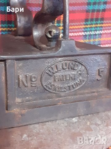 Стара рядка ютия от Швеция Eskilstuna  5, снимка 6 - Други ценни предмети - 37479380