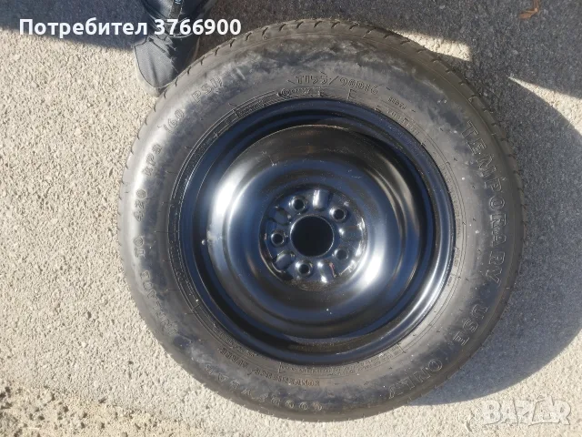 Резервна гума(патерица) 155/90/r16 5х114.3