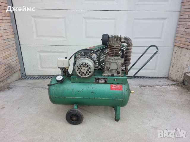 Немски компресор 50 литров, снимка 3 - Други инструменти - 53003738