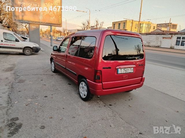 Citroen berlingo 1.8 газ бензин 90 кс 2000 гд, снимка 5 - Автомобили и джипове - 52938277