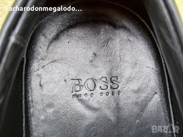 HUGO BOSS Висок Клас Мъжки Обувки 100 ПРОЦЕНТА ВИСОКОКАЧЕСТВЕНА КОЖА ., снимка 11 - Мъжки боти - 47826227