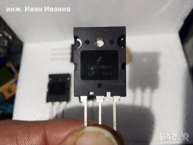 SGL160N60UF IGBT Транзистори 600V, 160A, 250W, корпус TO-264, снимка 3 - Друга електроника - 31826687