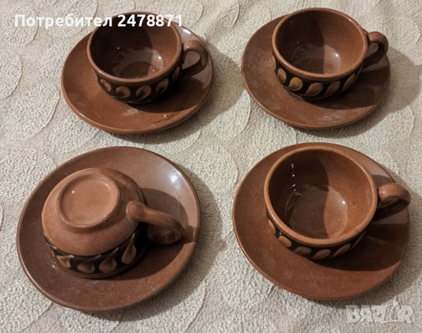 Керамични чашки за кафе, снимка 3 - Чаши - 51883739