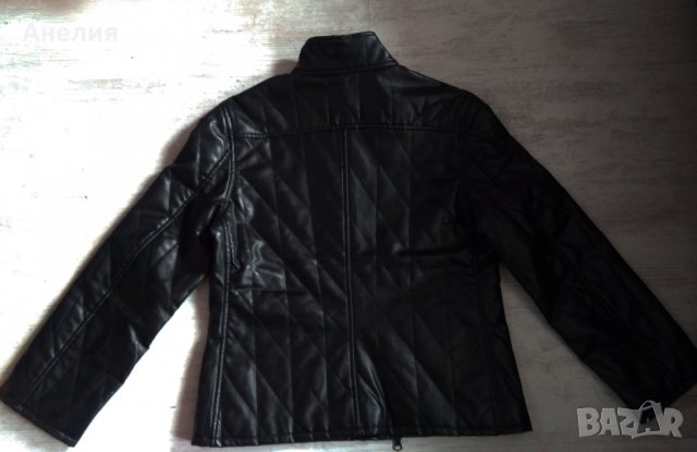 Дамско кожено яке OCCHI NERI, снимка 6 - Якета - 30858218