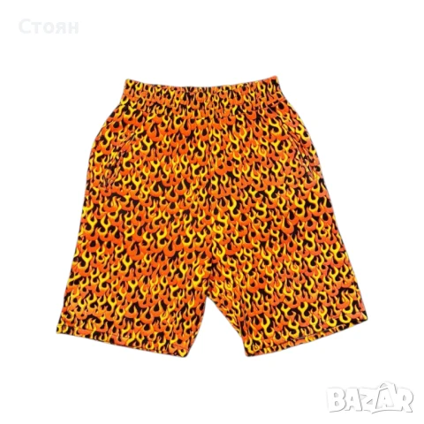 Mad House Flame heavy cotton shorts