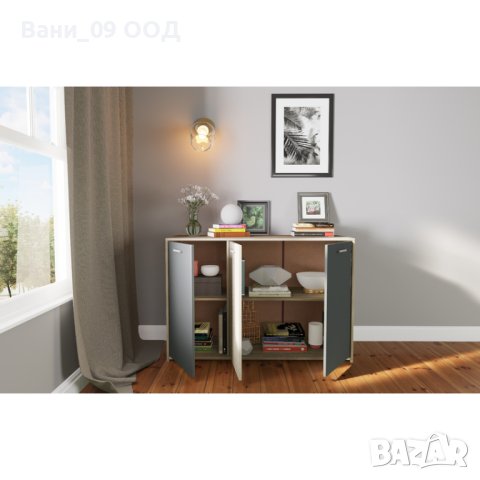 Практичен скрин с 3 вратички , снимка 3 - Скринове - 42126793