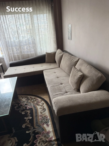 Холна гарнитура ъглова, снимка 2 - Дивани и мека мебел - 55830438