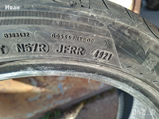 4бр. летни гуми GOODYEAR 225/45/17 DOT4921 , снимка 3 - Гуми и джанти - 54099157