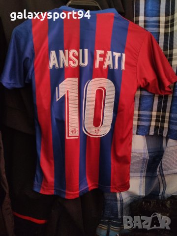 Ансу фати екип барса + шапка калци Топка барселона Фати 2022г ново, снимка 2 - Футбол - 36948118