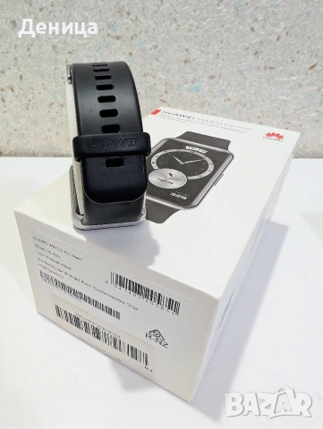 Huawei Watch Fit Elegant - пълен комплект + 2 нови каишки, снимка 3 - Смарт гривни - 53249259