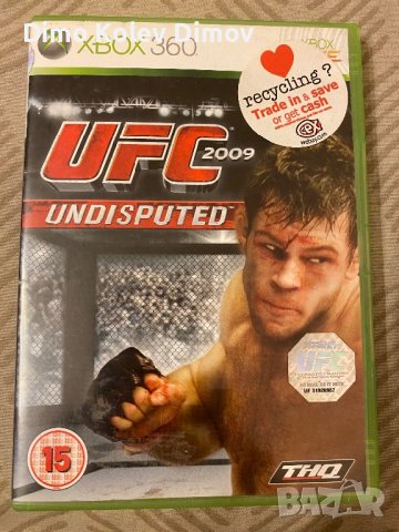 UFC Xbox 360, снимка 1 - Игри за Xbox - 44353929